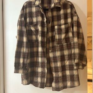 Oversized Plaid Flannel